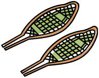 snowshoes