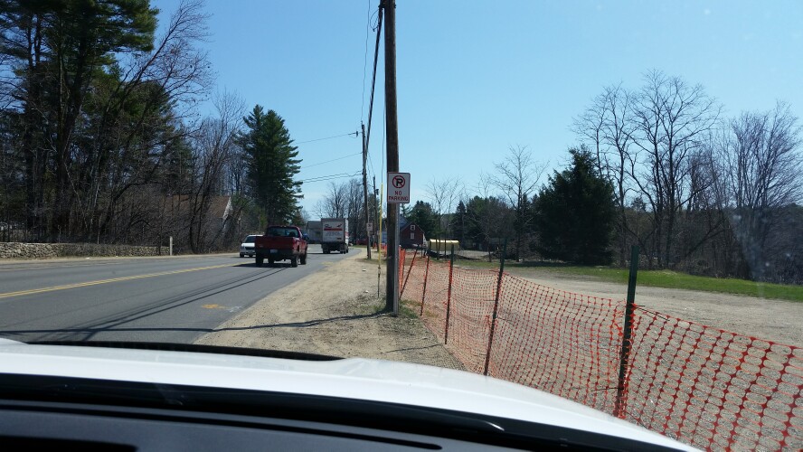 Waiting for soil and hydroseeding