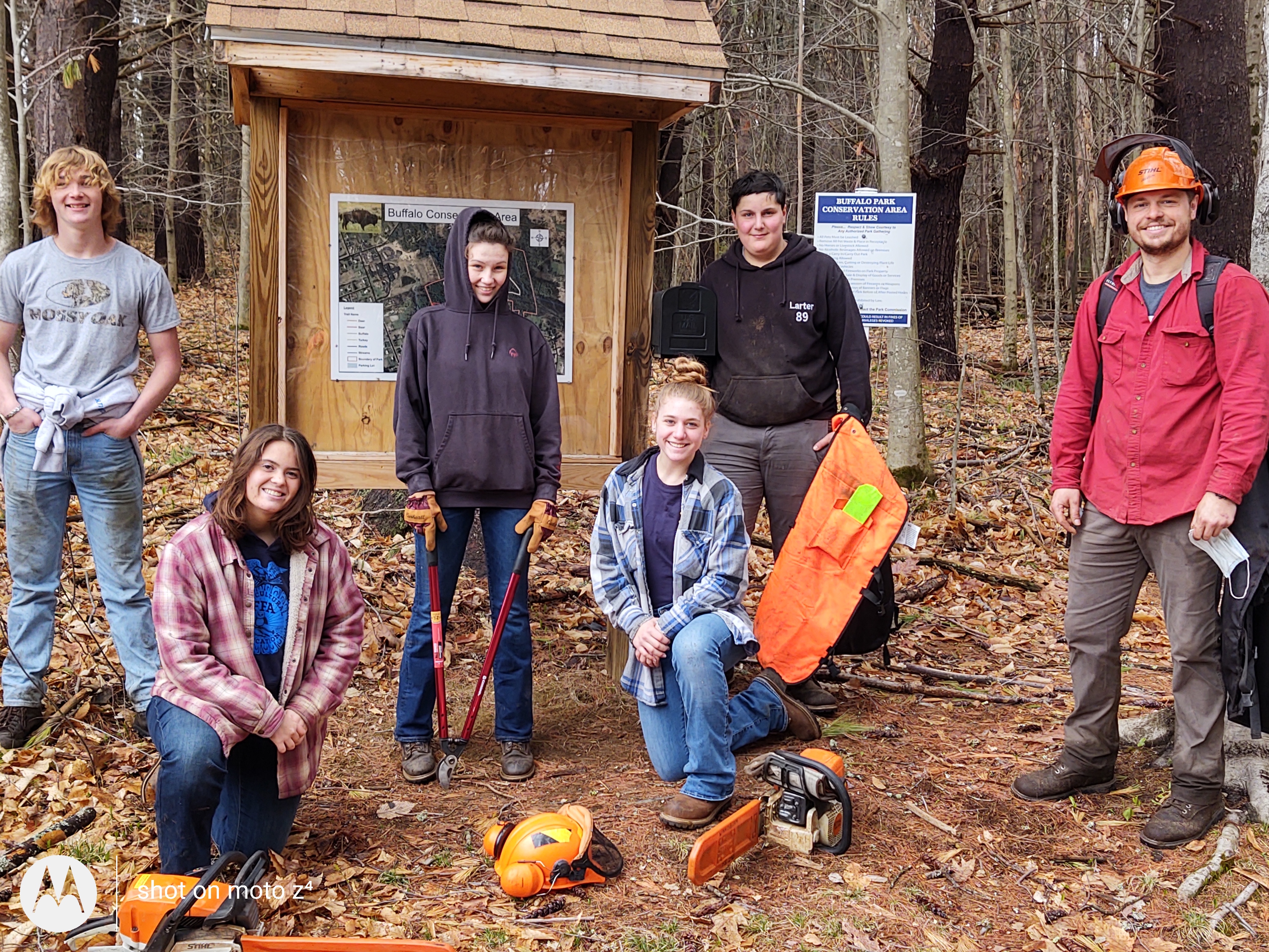 Winnisquam Ag Center students who made a difference today