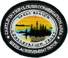 Castle in the Clouds Hiking Achievement patch